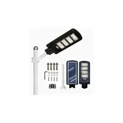 UNIVERSAL - Lámpara Solar Luz de Calle JORTAN de 200W Con Tecnología LED