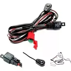 GENERICO - Kit Cableado Ramal Instalacion Neblineros Led Con Boton