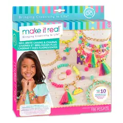 MAKE IT REAL - Set manualidades pulseras con dijes