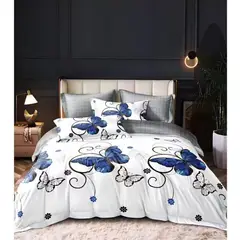 GENERICO - Juego de sabana estampada plaza y media