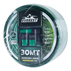 EVEREST - MANGUERA 12 CON TELA 30 MTS ACCESORIOS JARDIN