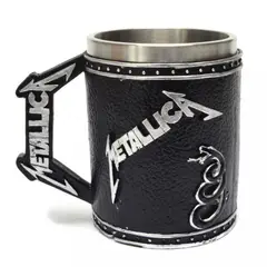 GENERICO - Tazón Taza 3d Resina Rock Metallica