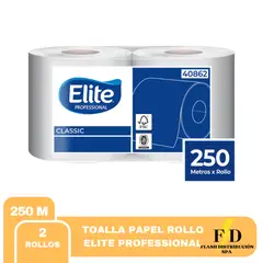 ELITE - TOALLA PAPEL CLASSIC HS 2X250