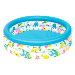 BESTWAY - Piscina Inflable Redonda niños Marino 102cm