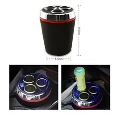 GENERICO - Adaptador Para Enchufe Encendedor Auto Triple + Usb