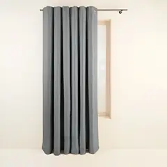 GENERICO - PACK DE CORTINA BLACKOUT MAS VISILLO 140X220 Gris