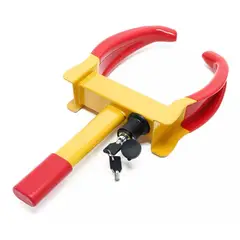 GENERICO - Traba Rueda Para Auto Camioneta Antirrobos Pitbull Ajustab