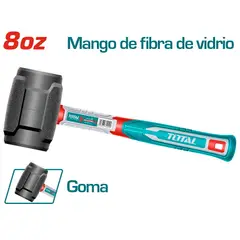 TOTAL - Martillo Goma 8oz