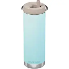 KLEAN KANTEEN - Botella Térmica TKWide 592 Ml Con Tapa Twist Turquesa pastel