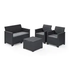 KETER - Set de Jardin Elodie Grafito