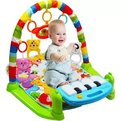 GENERICO - Alfombra Gimnasio Musical Bebé Piano Alfombra Didactica