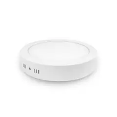 GENERICO - Panel LED Sobrepuesto Redondo 12W 3000K 170mm