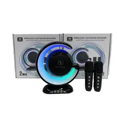 GENERICO - Parlante Karaoke Bluetooth Portatil YS-110 Micrófonos Luces