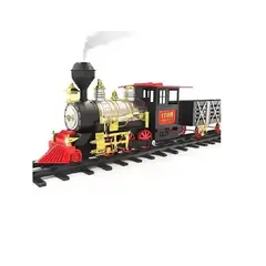 GENERICO - Juguete tren de navidad eléctrico 14 pcs para niños