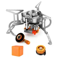 GENERICO - Gas para cocinilla camping Estufa Portátiles De Acero 6800W