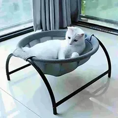 GENERICO - Cama Hamaca para Gatos Gris