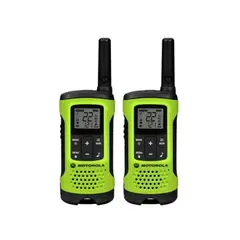 MOTOROLA - Radios Comunicadores T600 35 Millas Verde Neón