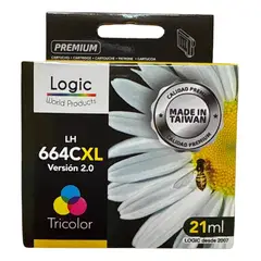 GENERICO - Cartucho De Tinta Compatible Para 664xl Tricolor 2135/3775