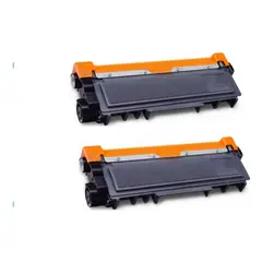 GENERICO - Pack 2 Toner Compatibles Para Tn-2370 Dcp-l2540dw Negro