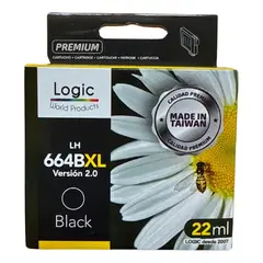 GENERICO - Cartucho De Tinta Compatible Para 664xl Negro 2135/3635/3775