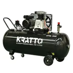 KRATTO - Compresor de Aire 3HP 270Litros