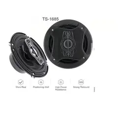 GENERICO - Parlante 6 Pulgadas 16 Cm Redondo Coaxial 350wmax 2 Vias