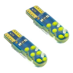 DEZZER - Luces De 12 LED COB Blanco Cola De Pescado 12 Volt