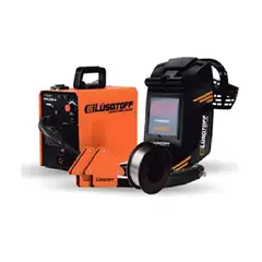 LUSQTOFF - Soldadora Inverter 120amp Dual Flux Electrodo 2mm lgbt + Mascara