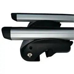 GENERICO - Barras Transversales 135 Cms Auto Techo Universal + Llave