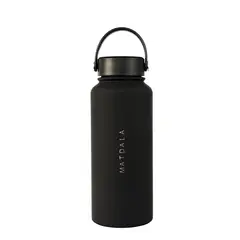 MATDALA ECO YOGA - Botella Térmica Matdala Eco Bottle Negra 1Lt