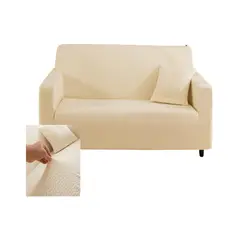 GENERICO - Funda Sofá 3 Cuerpos Texturizada Ajustable 5n7