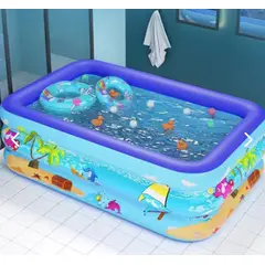 GENERICO - Piscina Inflable Rectanguar Para Ninos
