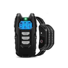 BABYLUNA - Collar de Entrenamiento para Perros 300mt 8 Niveles Azul