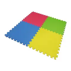 GENERICO - Set Pack 4 tatami 60x60 cm - Colores Goma Eva