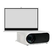 LEVO - Proyector Portatil Smart Orion 12000lm + Telón 100"