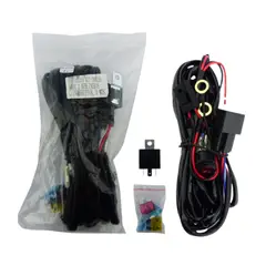 GENERICO - Kit De Cables Para 2 Neblineros Con Interruptor De 3 Metros