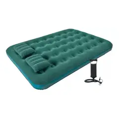 GENERICO - Colchón Inflable Doble Klimber + Inflador + 2 Almohadas