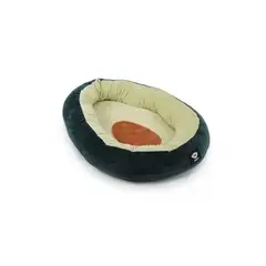 GENERICO - Cama Para Mascota Perro Gato Ultrasuave Palta Lover 45x60cm