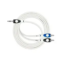 KIRLIN - Cable 3.5mm TRS PLUG - 2x RCA LGY-364, 30 cm