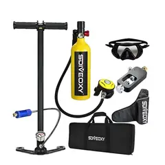 CRUSEC - Kit Buceo Tanque de Oxígeno Natación Deportes Acuaticos