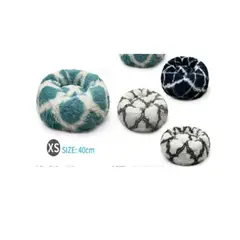 GENERICO - Cama Puff Para Mascotas Color Gris 40cm