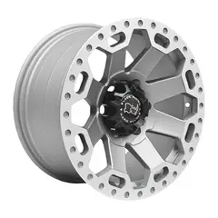 RHINO - Set 4 Llantas 17x9 6X139 Et0 BRUTUS MG-LM