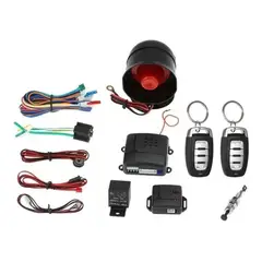 GENERICO - Alarma De Auto Sistema Robos Seguridad 2 Mandos