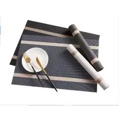 GENERICO - Set 6 Individuales De Mesa Rectangular