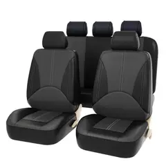GENERICO - Set Funda Cubre Asientos Ecocuero 9pc