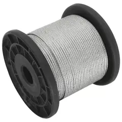 GENERICO - Piola De Acero Galvanizado 1.5 Mm 100 Metros Dicas