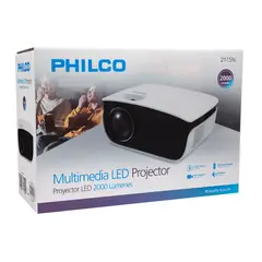 PHILCO - Proyector Multimedia LED 2000 Lúmenes