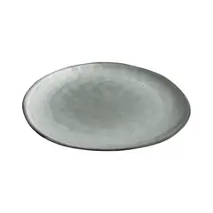 GENERICO - SET DE 6 PLATO REDONDO CERAMICA TIPO GRES 29 CM
