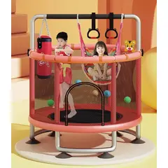 GENERICO - Mini Trampolin Cama Elastica Para Niños + Juguetes