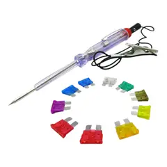 GENERICO - Kit Fusibles Probador De Corriente Destornillador